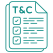 terms & condition icon